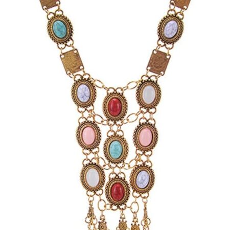 Turquoise statement necklace