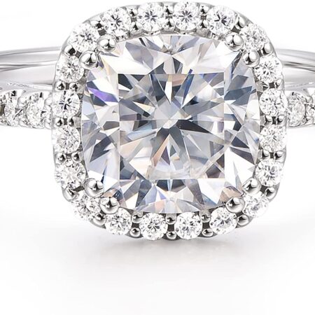 Women's Moissanite ring